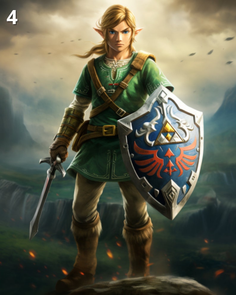 Legend of Zelda Portrait - Male