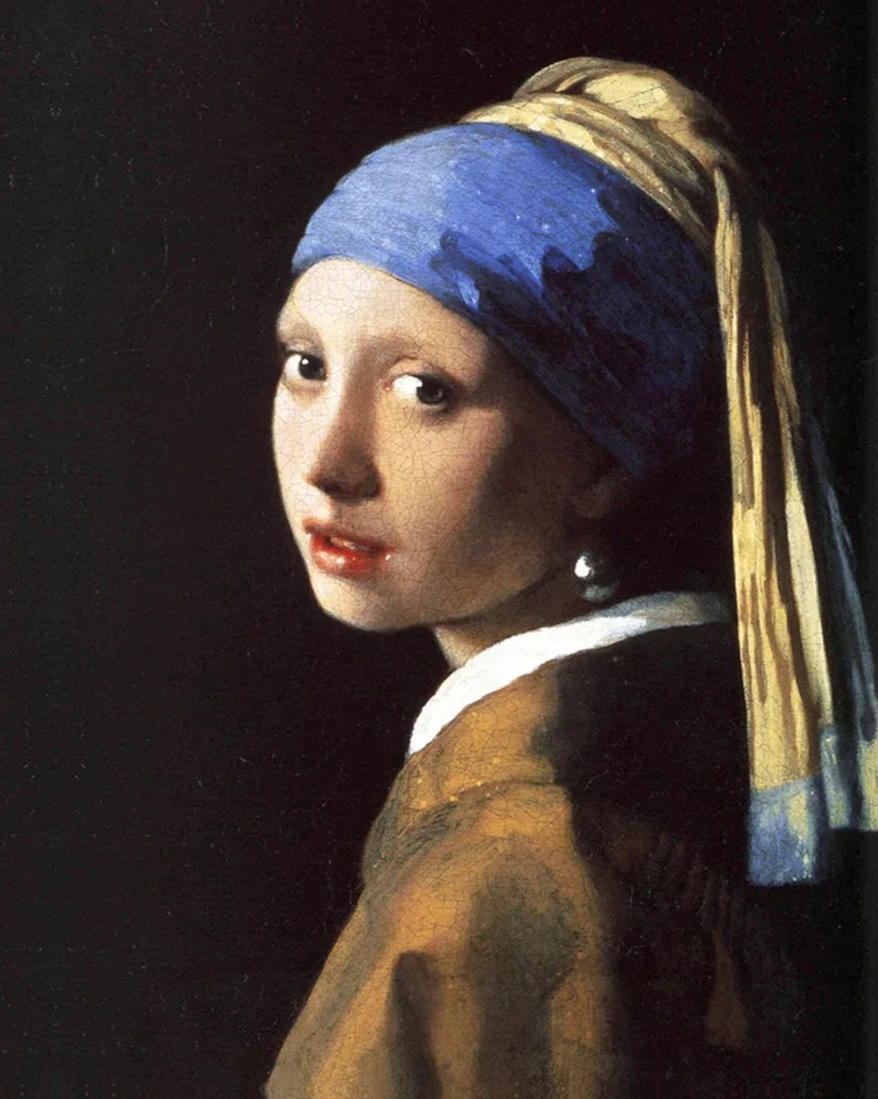 Girl with a Pearl Earring Portrait