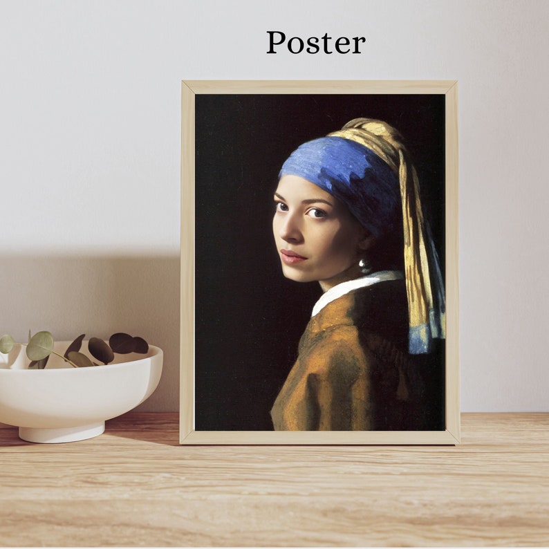 Girl with a Pearl Earring Portrait