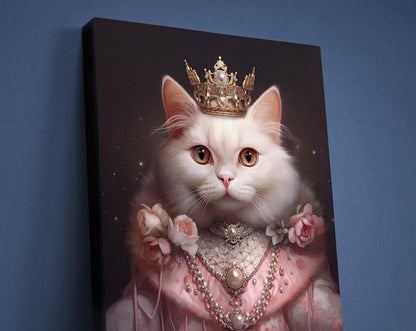 Custom Princess Pet Portrait