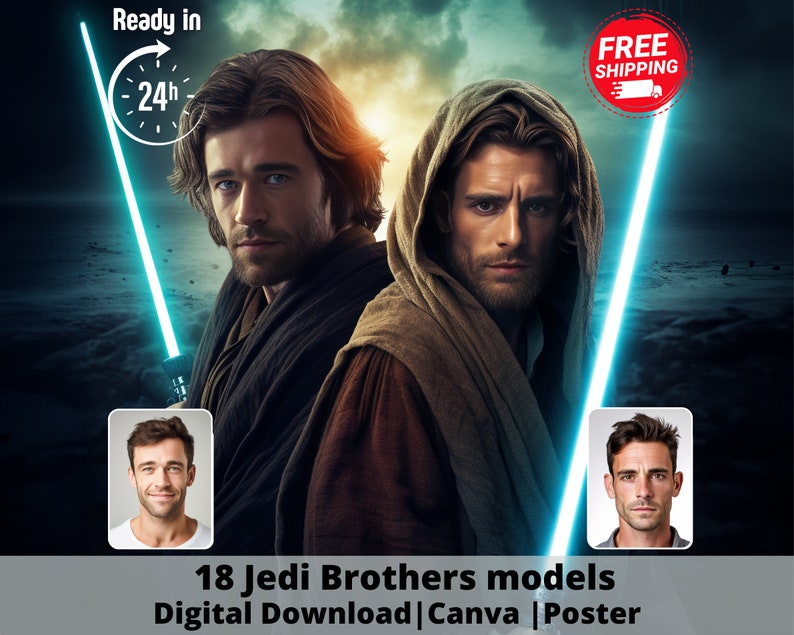 Star Wars Jedi Brothers Portrait