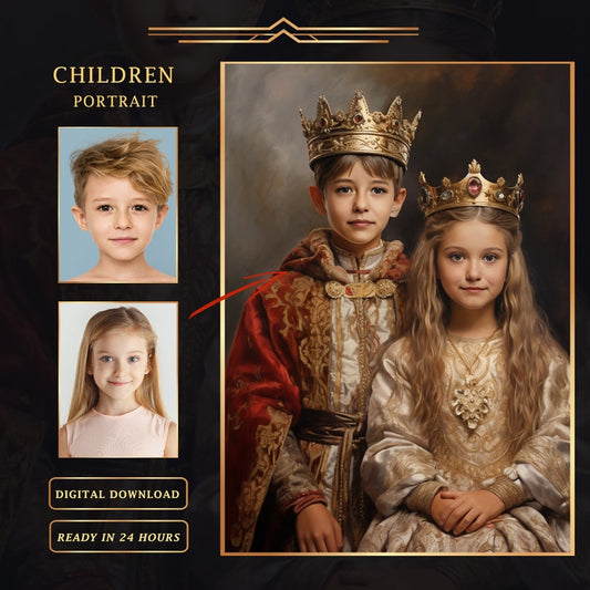 Royal Kids Children Portrait