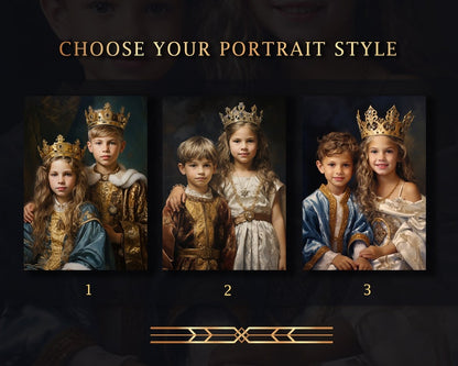 Royal Kids Children Portrait