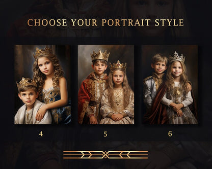 Royal Kids Children Portrait