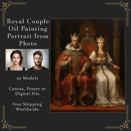 Royal Couple Portrait