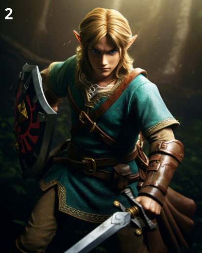 Legend of Zelda Portrait - Male