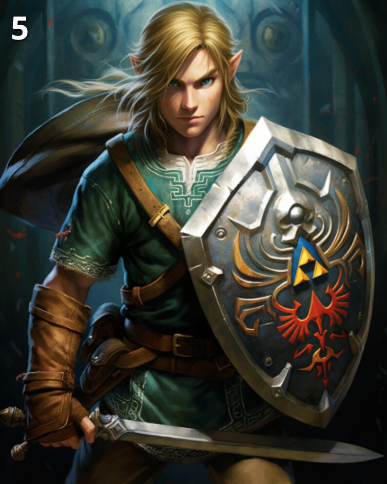 Legend of Zelda Portrait - Male