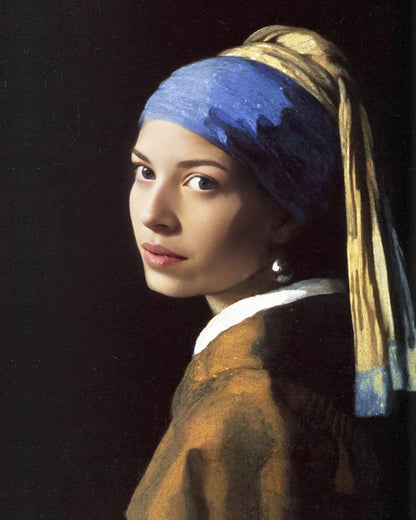 Girl with a Pearl Earring Portrait