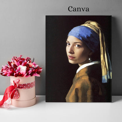 Girl with a Pearl Earring Portrait