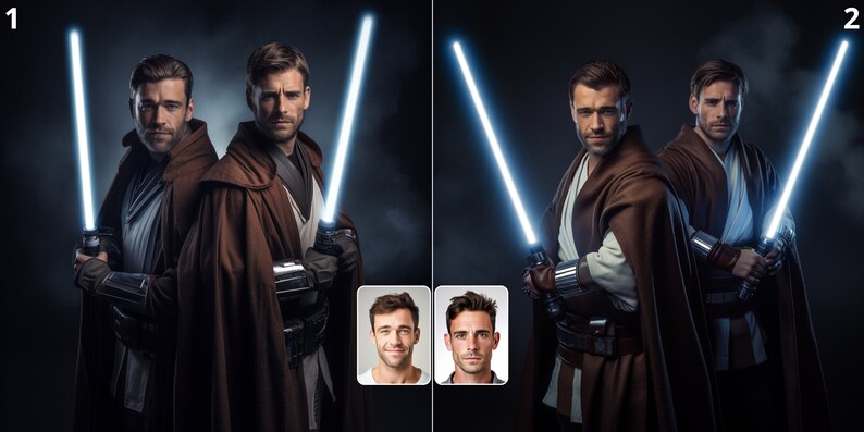 Star Wars Jedi Brothers Portrait