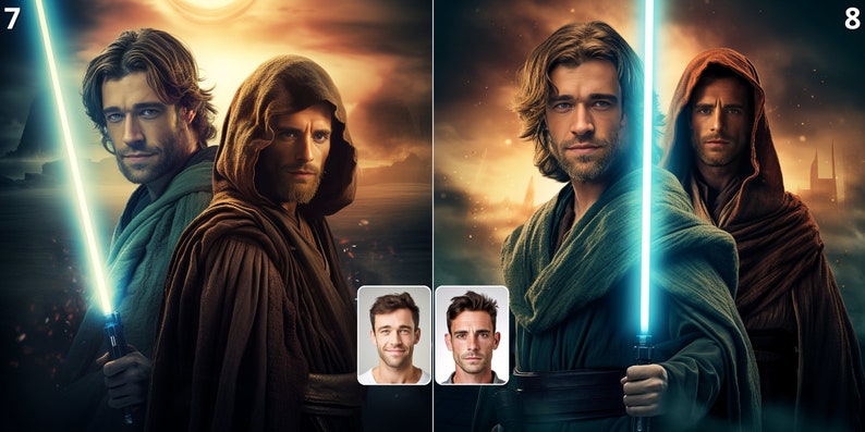 Star Wars Jedi Brothers Portrait