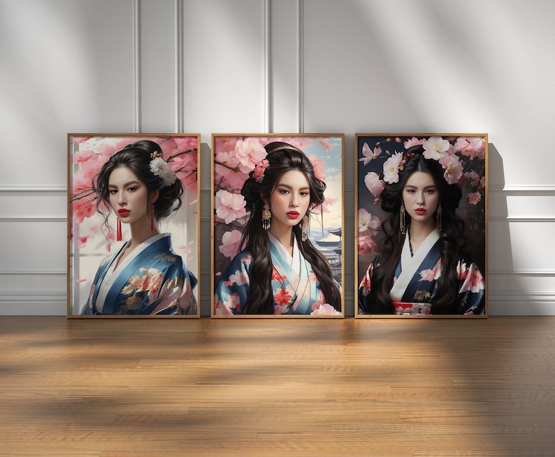 Japanische Geisha