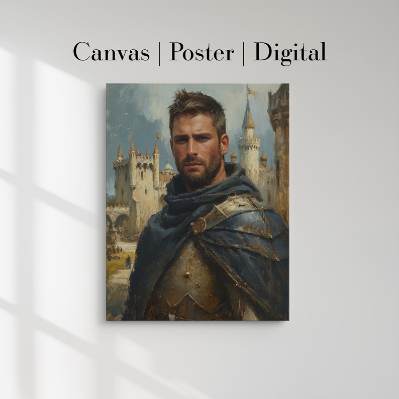 Medieval Knight Portrait