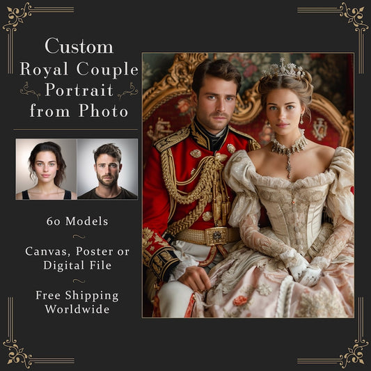 Royal Couple Portrait