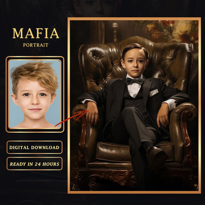 Mafia Boy Portrait