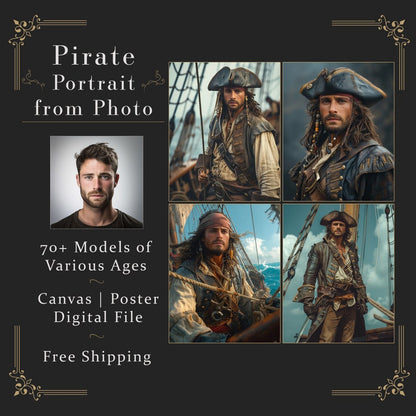 Male Pirate Portrait