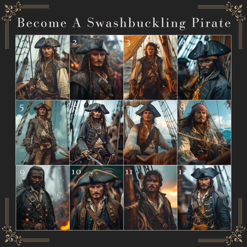 Male Pirate Portrait