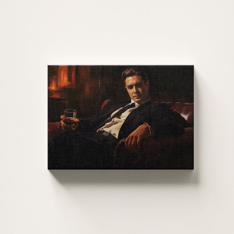 The Godfather, Mafia Gangster Portrait