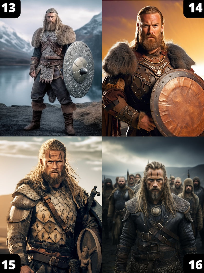 Viking Man Portrait