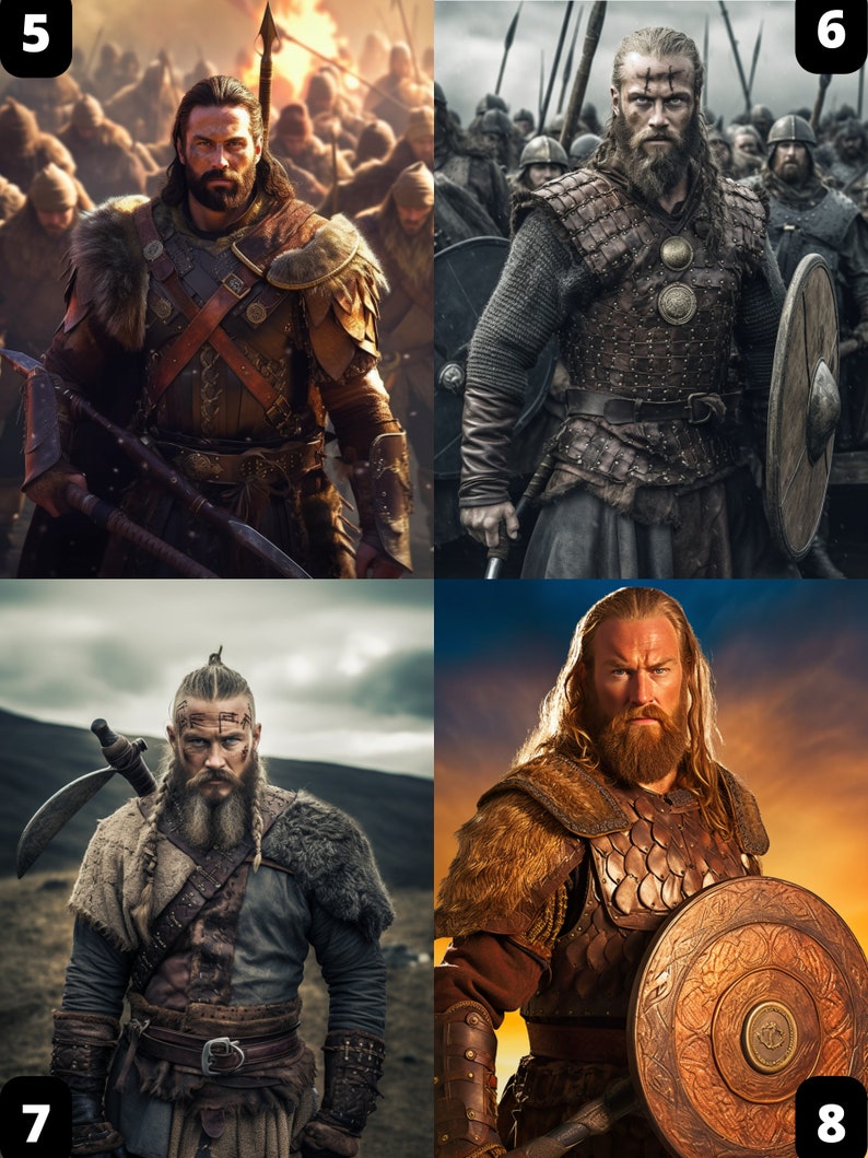 Viking Man Portrait