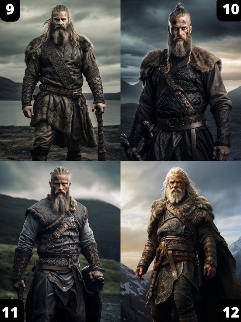 Viking Man Portrait