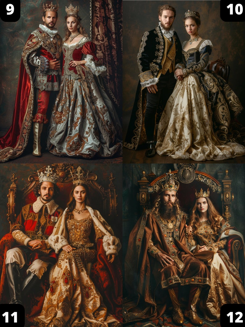 Royal Couple Portrait