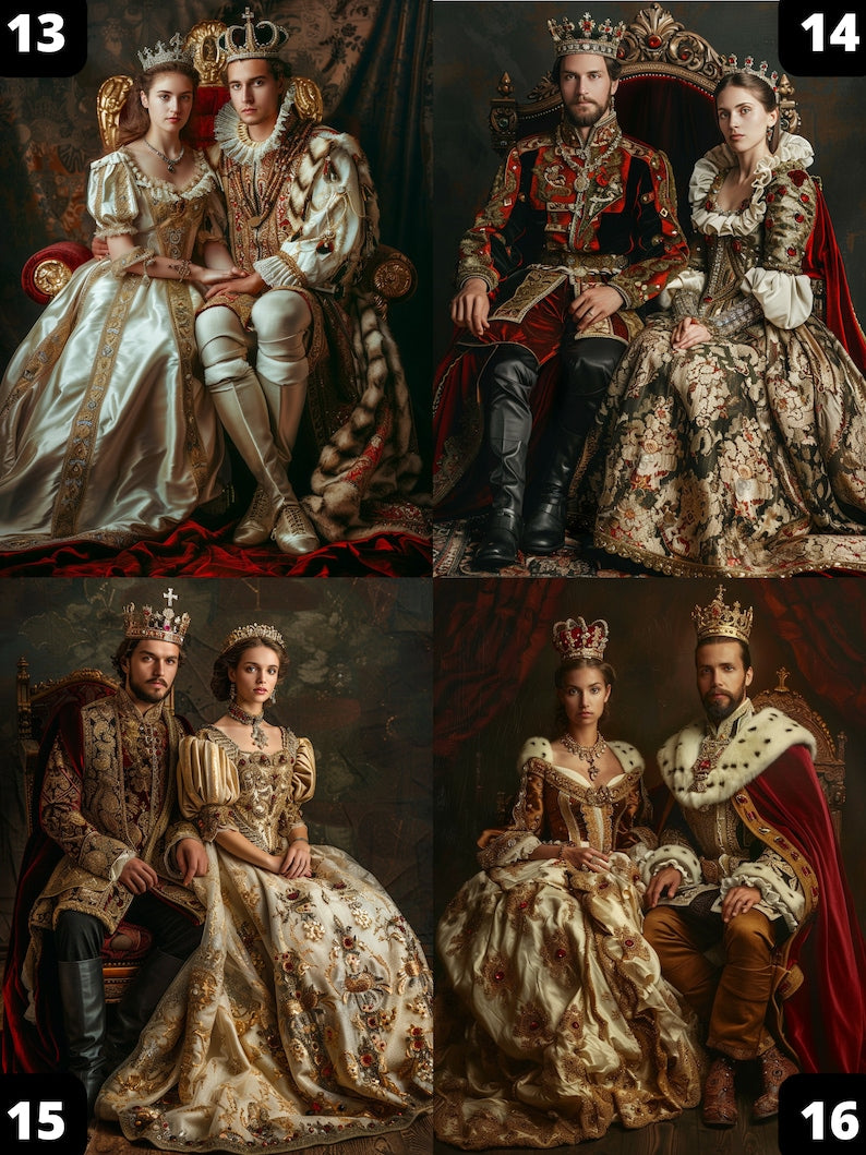 Royal Couple Portrait