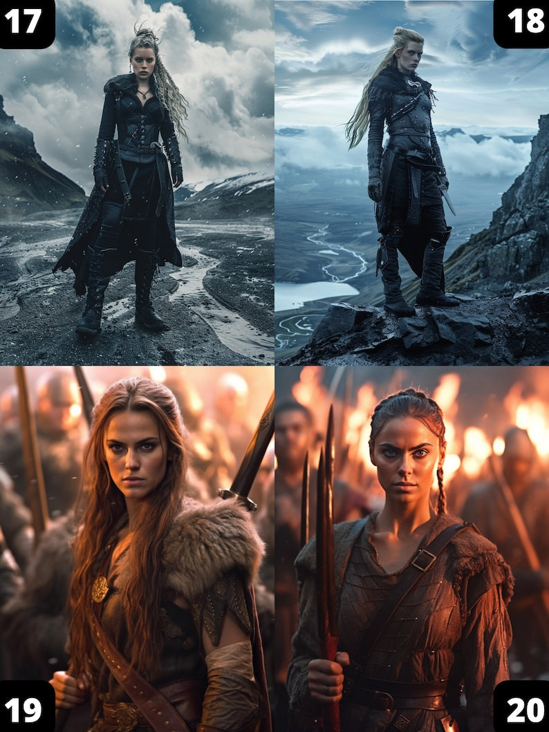 Viking Woman Portrait