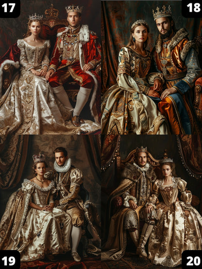 Royal Couple Portrait