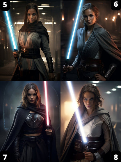 Star Wars Jedi Female Portrait