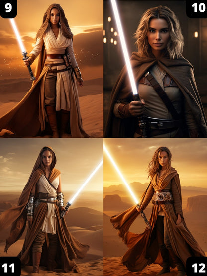 Star Wars Jedi Female Portrait