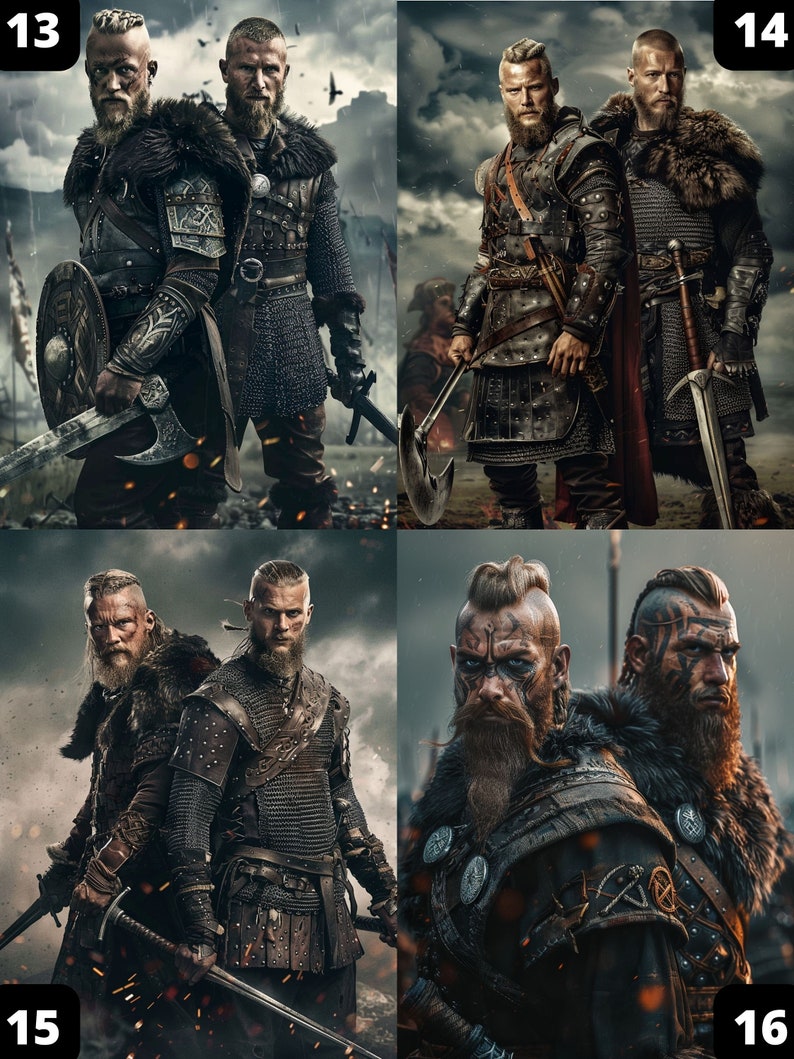 Viking Brothers Portrait