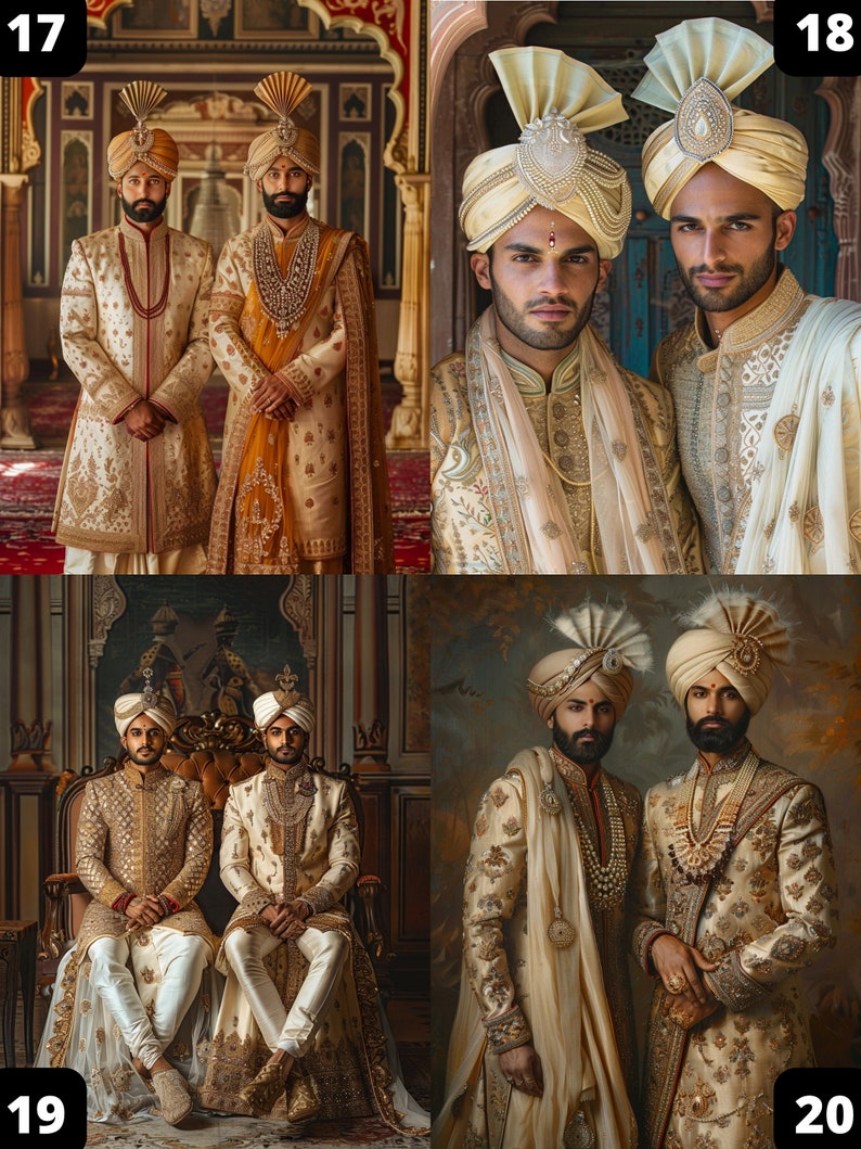 Indian Brothers Portrait