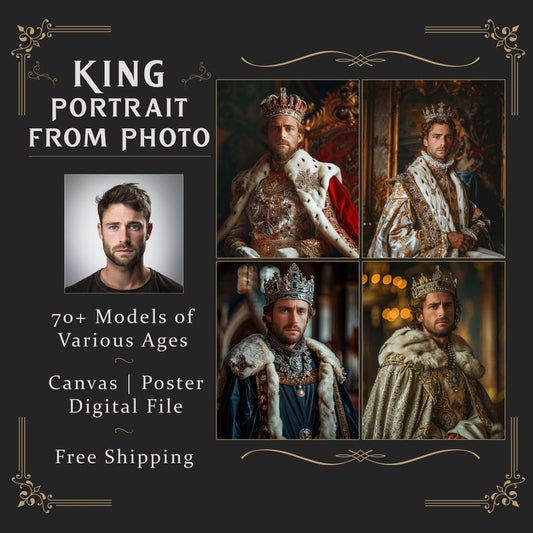 King Portrait - Male