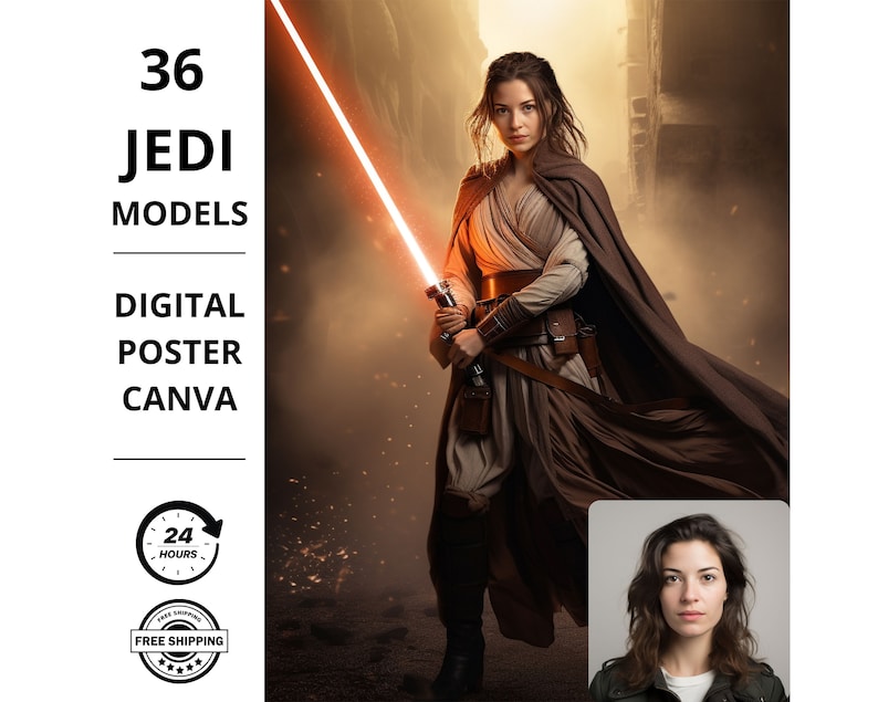 Star Wars Jedi Female Portrait