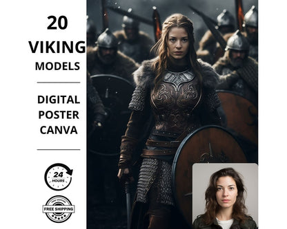 Viking Woman Portrait