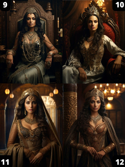 Arabian Queen Portrait