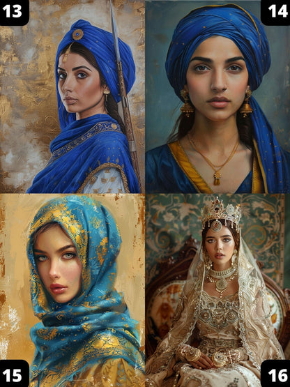 Arabian Queen Portrait