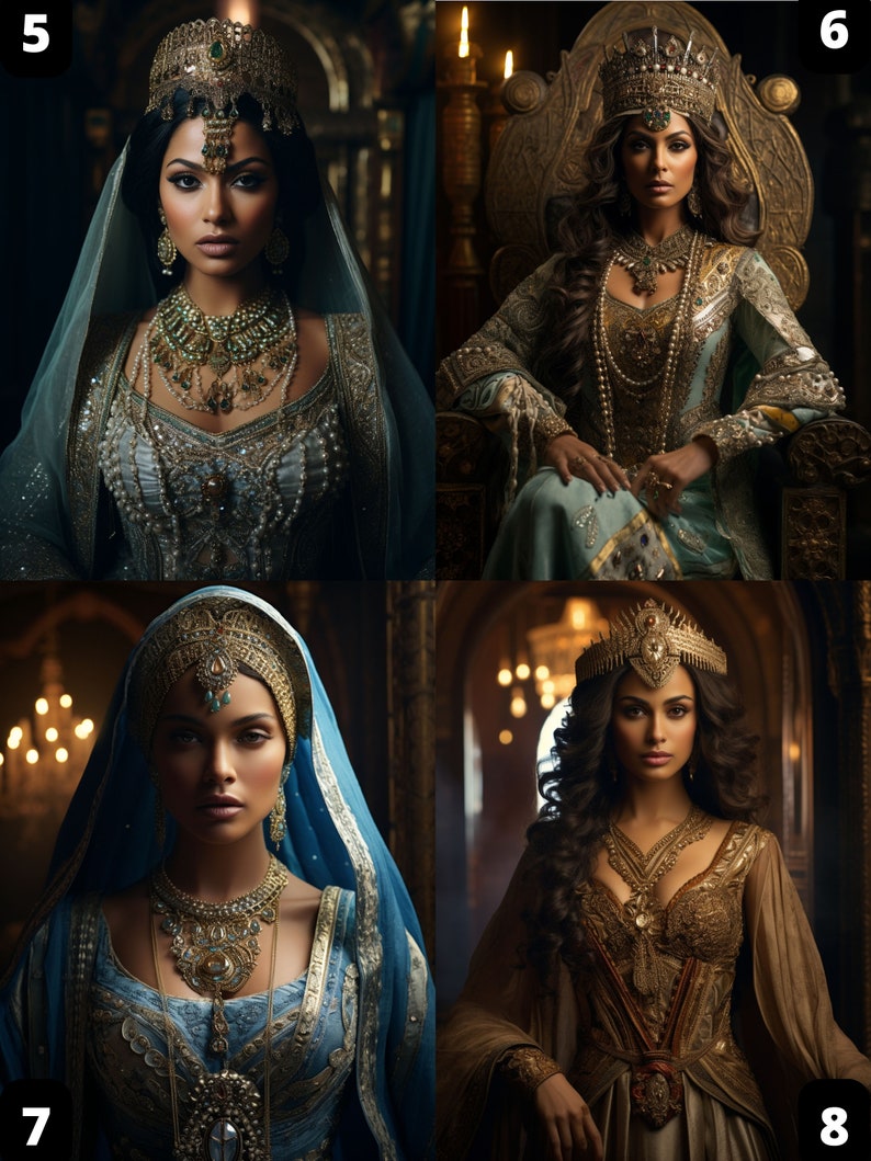 Arabian Queen Portrait