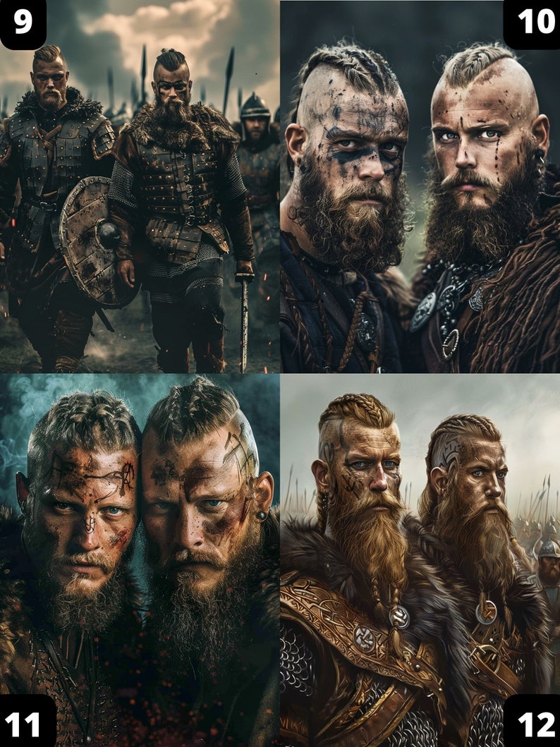 Viking Brothers Portrait