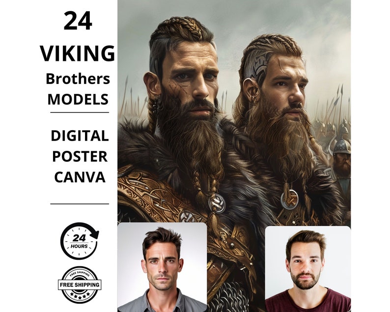 Viking Brothers Portrait