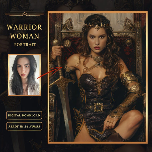 Female Warrior Portrait