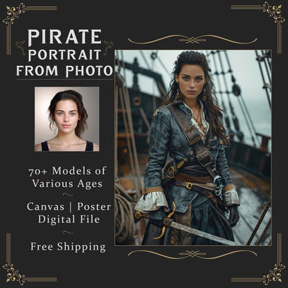 Female Pirate Portrait