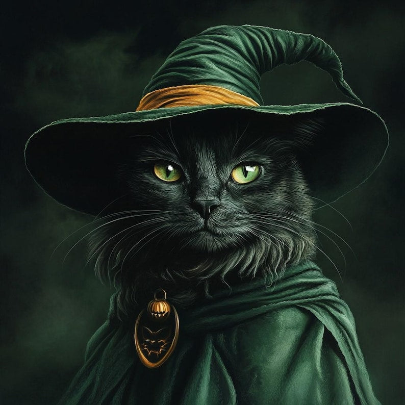 Wizard Pet Portrait