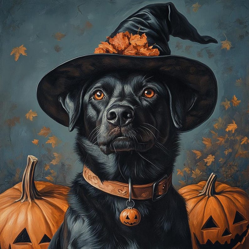 Wizard Pet Portrait - Halloween Special