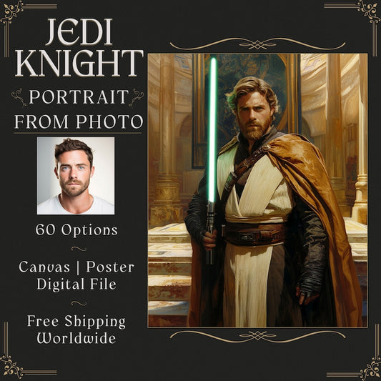 Star Wars Jedi - Male Portrait